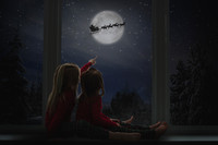 Jordan- Santa Window