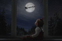 Kayla Stewart-Santa Window